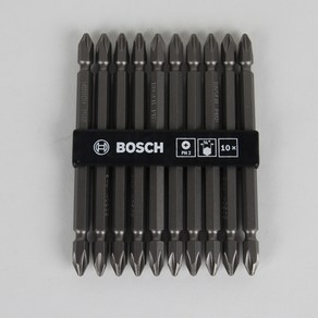 보쉬 스크류드라이버 비트 6.35x110mm 십자팁10개 A08, 10개