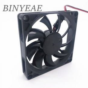 DC 5V 12V 24V 80mm 냉각 팬 80x80x15mm 컴퓨터 케이스 냉각 팬 8CM 8015 2 핀, [02] 12V, 02 12V