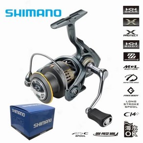 오리지널 SHIMANO20 SARAGOSA HG 스피닝 휠 로드 야선 낚시 바다 금속 수입 낚싯줄, 1) Gey,1) 2000의 시리즈_1