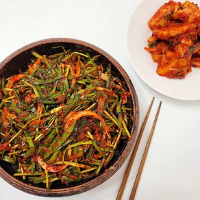 경자네 국내산 전라도 맛있는 밥도둑 수제 부추김치, 1kg, 1개