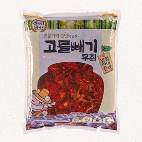 케이와이식품 항아리반찬 고들빼기무침 4kg