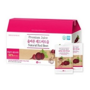 올즙 올바른 레드비트즙, 80ml, 60개