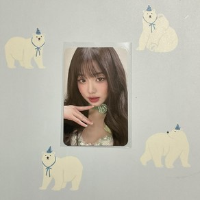 [정품]아이브 마인 앨범 2차 대만 미공포 특전 공식 팬싸 포카 원영 포토카드