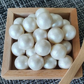 럭스펄 펄화이트 (300g) 장식용 초콜릿 식용 구슬, 1개, 300g