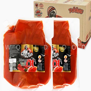 베트남 핫칠리소스 옹차바 스리라차 매운맛 대용량업소용[고추42%]2.2kg ongchava tuong ot sriracha chilli sauce