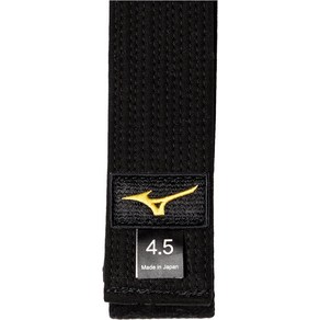 미즈노 유도띠 블랙 검정 벨트 검은띠 22JV8A10, 기본, 1개