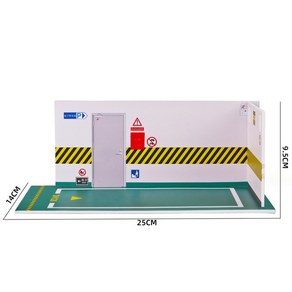 1/32 1/24 조명 주차장 조립 장난감 차고 먼지 커버 DIY 장면 자동차 모델 디스플레이 컬렉션 1/18 체중계, [21] 1 24 M22, 1개