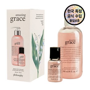 [필로소피] [공식수입원] 어메이징그레이스 샤워젤 버블배스 기획 240ml + 30ml, 상세 설명 참조, 상세 설명 참조