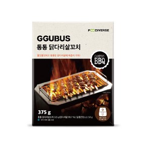 [꾸버스] 통통 닭다리살꼬치 375g