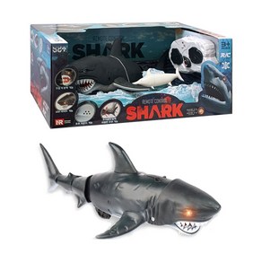 Shak_RC 상어 샤크 동물 무선작동 장난감완구, SHARK _상어 RC, 1개