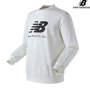 뉴발란스 뉴발란스 NBNCB21053-IV 남녀공용 긴팔티 맨투맨 빅로고 STANDARD FIT