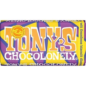 Tony's Chocolonely 토니스 초코론리 화이트 라즈베리 비스킷 디스코디프, 2개, 180g