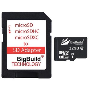 BigBuild Technology Blackview BV9900E BV9900 Po Oscal C80 휴대폰용 64GB 초고속 80MB/s 마이크로 SDXC 메모리 카드., 32GB, 1개