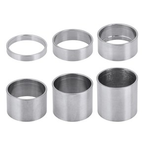 티타늄 자전거 스템 스페이서 5mm 10mm 15mm 20mm 25mm 30mm, 6)30MM, 1개