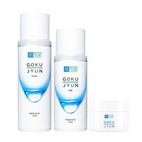 하다라보 고쿠쥰 3종 세트 (로션170ml+밀크140ml+크림50g), 1개