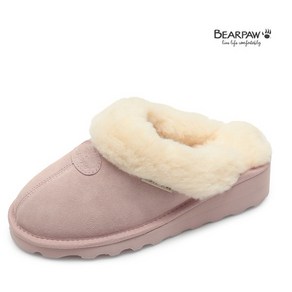 베어파우(BEARPAW) AGATA 웨지 양털 슬리퍼 K2726264PD-W