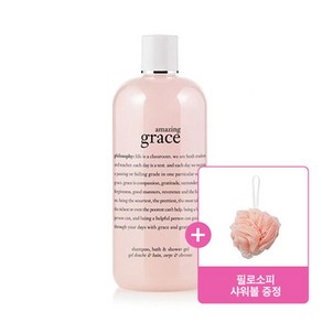 [공식수입원] 필로소피 어메이징 그레이스 인텐스 바디 샤워젤 480ml + 증정, 1개