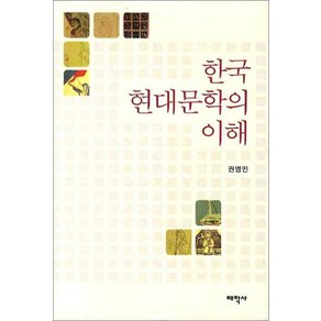 NSB9788959663774 새책-스테이책터 [한국 현대문학의 이해] ---태학사-권영민 지음-한국문학사-20100720 출간-판형 158x230-37, 한국 현대문학의 이해, 한국 현대문학의 이해