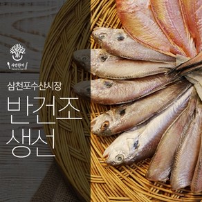 삼천포 용궁수산시장 반건조 생선 골라담기