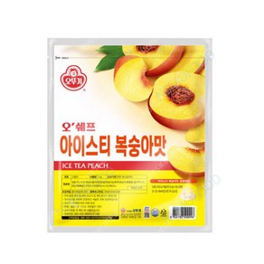 오뚜기 아이스티 복숭아맛, 1kg, 1개입, 4개