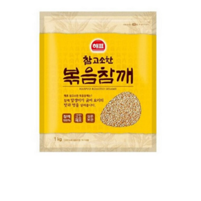 사조해표 볶음참깨, 1kg, 3개