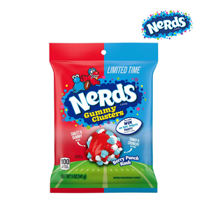 [Neds] 너드 구미 클러스터 젤리 베리 펀치 141g Neds 젤리 너드 로프 젤리 Neds Rope Gummy Candy, 1개