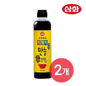 [삼화식품]삼화 척척척 양조 만능간장 900ml X 2