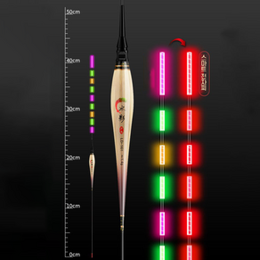 LD 야간용 갈대 전자찌 스마트전자찌 주야겸용 올림찌 내림찌 민물 올림 내림 중층 바닥 낚시 찌 추천, 배터리, 1개