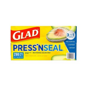 글래드 프레스앤씰 매직랩 140sqft 2팩 Glad Pess'n Seal Food Plastic Wap, 2개