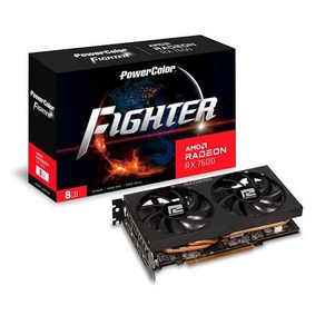 PoweColo Hellhound Spectal White AMD Radeon RX 7900XT Gaphics Cad 20GB GDDR6 20 기가바이트, 2) 7600 Fighte