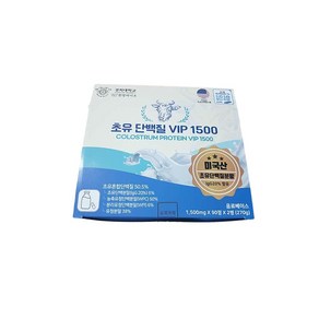 경희한방바이오 초유 단백질VIP1500 (1 500mg x 180정) + 산양유단백질골드(60포), 90정, 2개