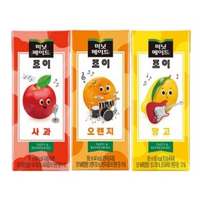 미닛메이드 3종 48팩 오렌지x16p+사과x16p+망고x16p