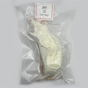 냉동 래트 레트 렛 1마리 [대] 190~280g (진공포장), 1개, 200g
