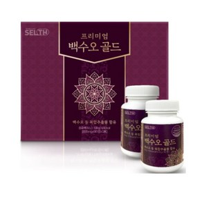 SELTH 프리미엄 백소오골드 석류 VITAMIN MINERAL 90정 2통 3개월분, 2개