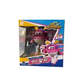 슈퍼윙스 변신 알리 로봇장난감, 혼합색상, 1개