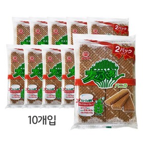 무기파 보리웨하스 바닐라향, 130g, 10개