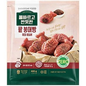 올반 올바르고 반듯한 팥 붕어빵, 1개, 400g