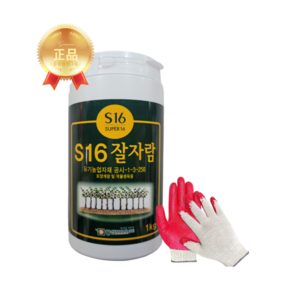 잘자람 S16 1kg 씨감자 소독약 마늘 생강 종자처리 소독 분의처리 유황분말, 1개