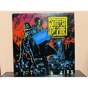 1984 Steets Of Fie OST 스트리트 오브 파이어 LP (음반 EX 자켓 EX)