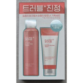 케어존 아큐어 크림 100ml + 토너 240ml 세트, 1세트