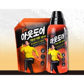 울샴푸 아웃도어 기능성의류 전용세제 리필1+본품1, 1세트, 1800ml