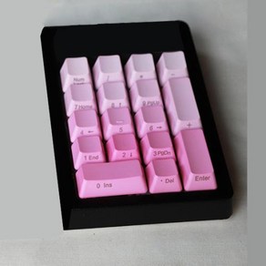 발렌타인 핑크 키캡 PBT 소재 OEM 프로필 백라이트 체리 MX 스위치 61 87 104 108 기계식 키보드, 4) Numpad Nonbacklit, 4) Numpad Nonbacklit, 한개옵션1, 없음