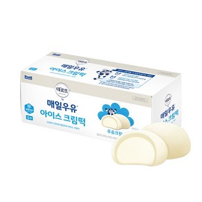 기타 매일우유 아이스 크림떡 우유크림 60g 1Box (총 6개)