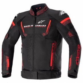 알파인스타 자켓 아시안핏 MM93 T-GP IGNITION AIR JACKET BLACK BRIGHT RED, S