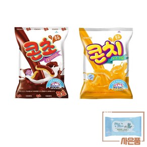 크라운 콘치 66g+콘초 66g (+물티슈 10매 증정), 66g, 1세트