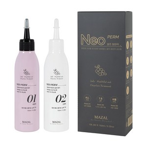 마잘 순한 셀프 파마약 네오펌 1제 150ml + 2제 150ml 저자극 펌제 손상 최소화