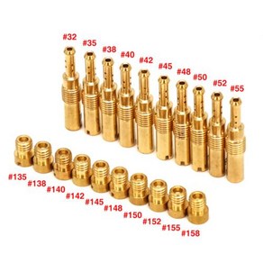 ZSDTRP 20pcs Cabueto Main SlowPilot Jet Kit Replacement Nozzle Fo PWK PWM PE PJ FCR Motocycle, 1개