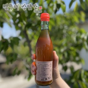 연두네방앗간 저온압착 참기름, 진한맛참기름, 350ml, 1개