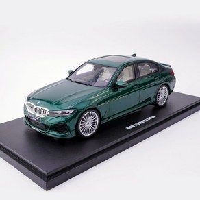 1:18 BMW B3 알피나 튜닝 피규어 모형 다이캐스트 미니어처, 그린, 1개