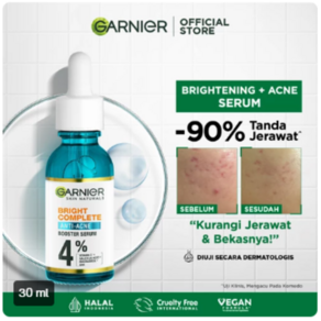 Garnier Bright Complete Anti Acne Serum 30ml 가르니에 안티여드름 세럼 30ml